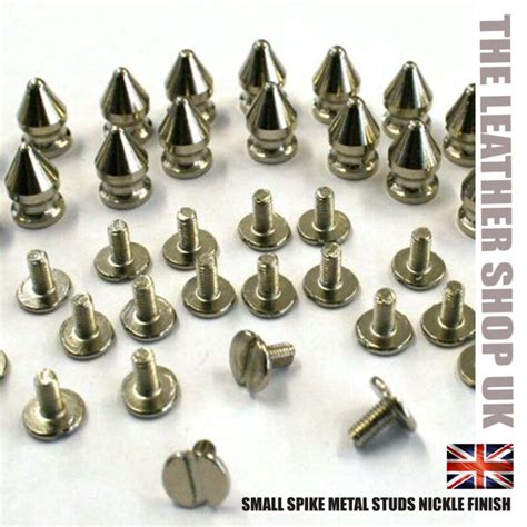 New Real High Quality Nickle Small Spike Metal Studs For Leather Craft