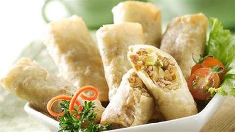 Resep Lumpia Daging Keju Mudah Dibuat Dan Cocok Untuk Camilan Sore