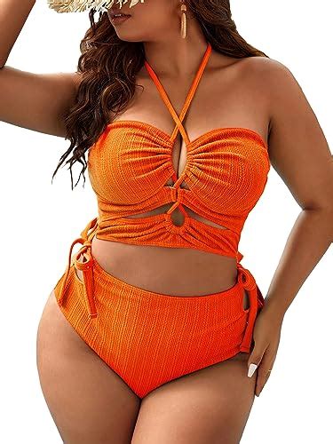 The Best Orange Plus Size Bikinis For A Stylish And Confident Summer