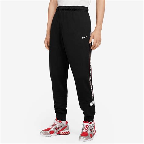 Nike Sportswear Repeat Jogger Black Bottoms Mens Clothing Pro