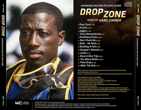 Soundtrack List Covers Drop Zone Expanded Hans Zimmer
