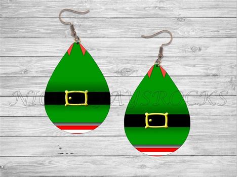 Printable Teardrop Cricut Instant Download Earring Blanks Design