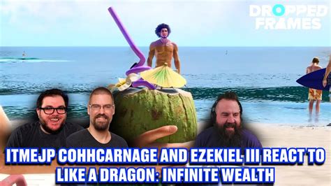 Itmejp Cohhcarnage Ezekiel Iii React To Like A Dragon Infinite Wealth