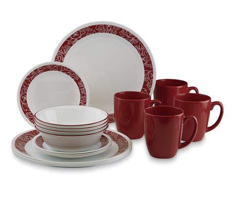 Corelle Livingware 16-Piece Dinnerware Set -Bandhani | Shop Your Way: Online Shopping & Earn ...