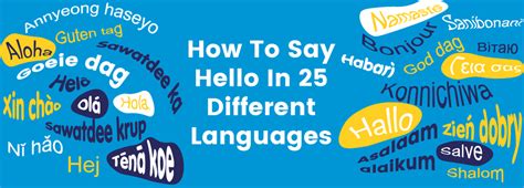 How To Say Hello In 25 Languages World Hello Day Bigjigs Toys