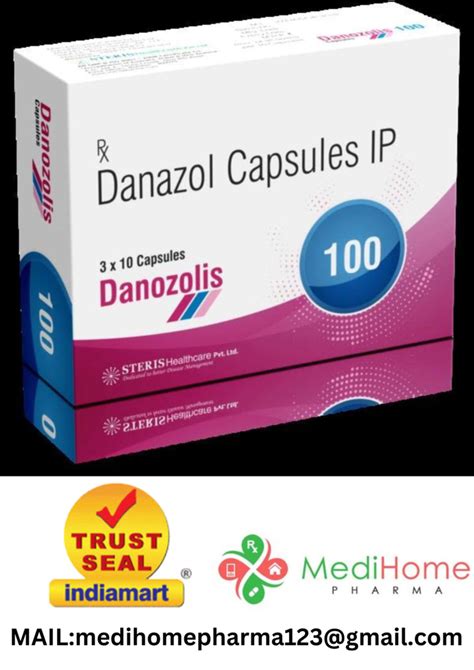 Danazol 100 Mg Capsules At Rs 178 Stripe In Surat ID 2852306708933