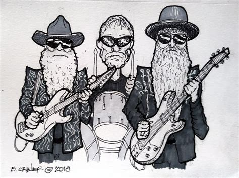 Zz Top Billy Gibbons Beard Cartoon Discount | aria-database.com