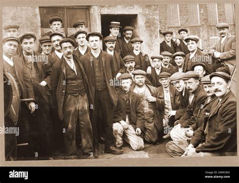 Workers Outside Factory 19th Century Hi Res Stock Photography And