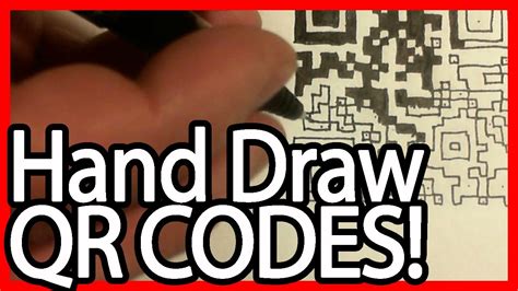 How To Draw A Qr Code By Hand