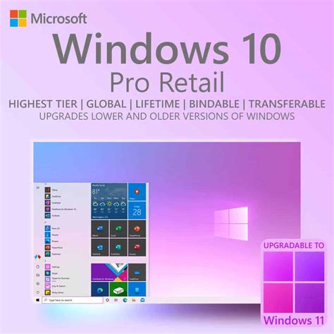 Windows 10 Pro Professional 32 64 Bit Product Key For 1 PC Lifetime