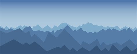 Dark Blue Mountain Landscape Vector Illustration Background 28536817