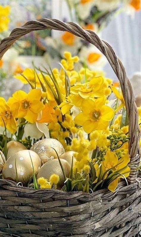 Pin Di Patty Hamilton Su Daffodil Yellow Easter Cottage Cartolina Di