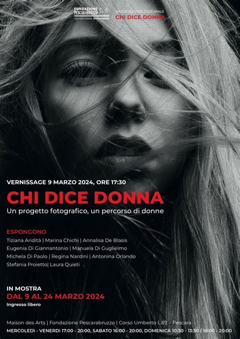 Chi Dice Donna Vernissage Della Mostra Fotografica Collettiva