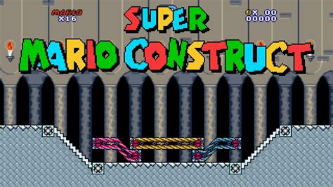 How To Use Conveyor Belts And Escalators Super Mario Construct Youtube