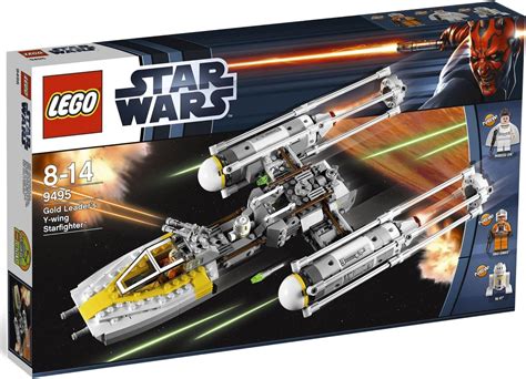 LEGO Star Wars A New Hope Gold Leader S Y Wing Starfighter Set 9495