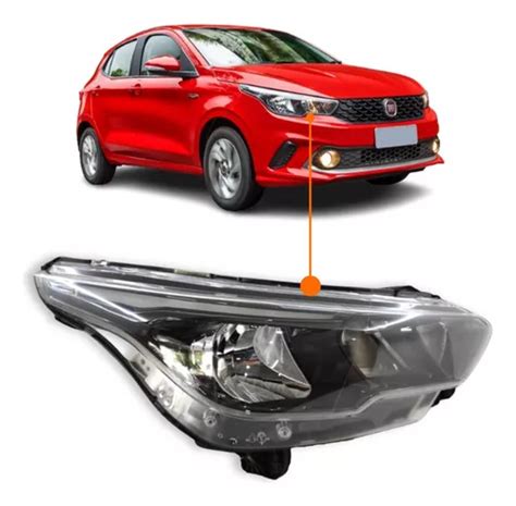 Farol Ld Led Do Fiat Argo Cronos 2017 2023 Peça Nova