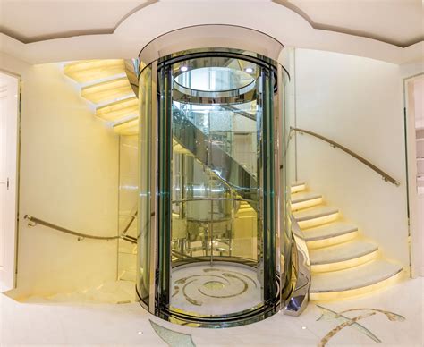 Round Glass Elevators Par Marque Archello