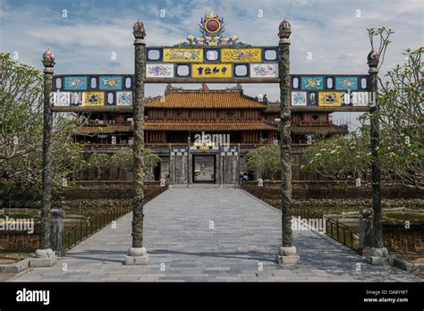 The Main Citadel Gate Ngo Mon Otherwise Known As The Gate Of Noon From