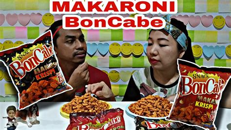 Nyobain Snack Boncabe Makaroni Krispi Level 10 Dan Level 15 Youtube