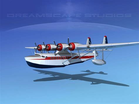 Sikorsky S 42 American Seaplane 3d Model By Dreamscape Studios