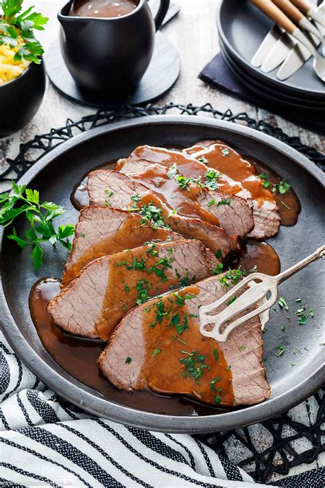 Rinderbraten Im Backofen Klassisch