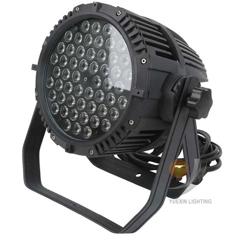 54X3W Outdoor RGBW Full Color LED Par Light IP65 DMX Waterproof Par