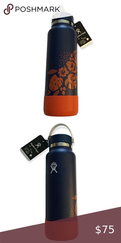 Hydro Flask Limited Edition Hawaii 40 Oz Wide Mouth Flex Cap And Boot