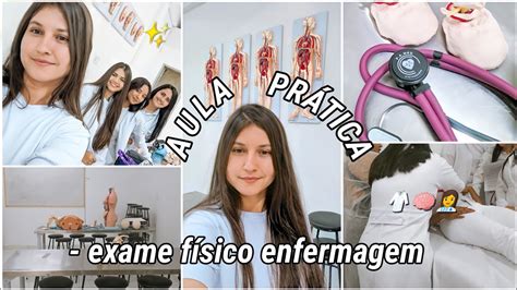 ENFVLOG 6 ROTINA DE UMA ESTUDANTE DE ENFERMAGEM aula prática exame