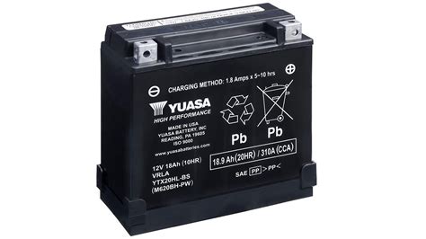 Ytx Hl Bs Pw Cp V Yuasa High Performance Mf Vrla Battery