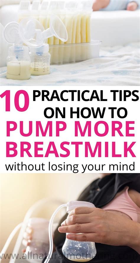 How To Increase Milk Supply While Pumping 10 Ideas That Work Artofit