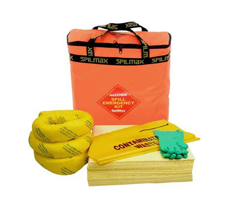 Spilmax Chemical Spill Kits For Vehicles And Workplaces Hazchem Spills