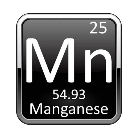 152 The Chemical Element Manganese Vector Images The Chemical Element