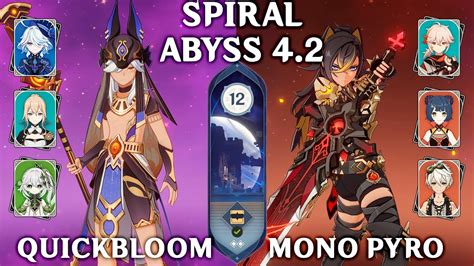 Spiral Abyss Floor Stars C Cyno Quickbloom And C Dehya Mono