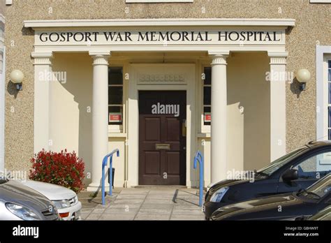 Gosport War Memorial Hospital Inquests Stock Photo - Alamy