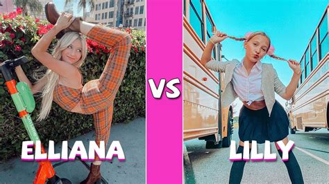 Elliana Walmsley Vs Lilly Ketchman Tiktok Dances Compilation October