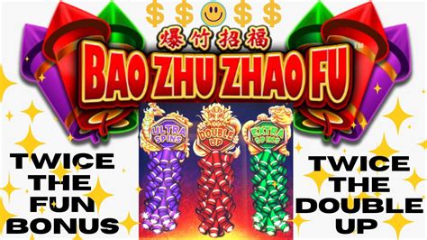 BAO ZHU ZHAO FU Bonus Boost Super Fun DOUBLE UP Bonus 8 80 Bet