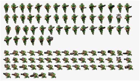 Doom Super Shotgun Sprites, HD Png Download , Transparent Png Image ...