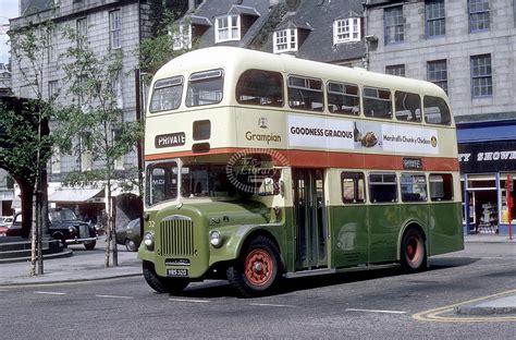 The Transport Library Grampian Daimler CVG6 322 VRS322 At Garage In