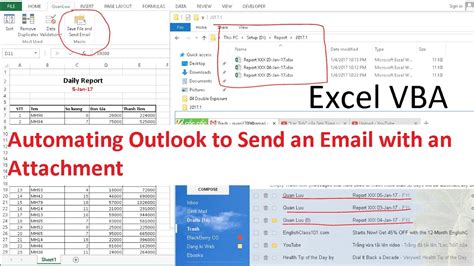 Excel Vba Automating Outlook To Send An Email With An Attachment