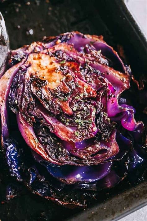 Balsamic Roasted Cabbage Steaks Recipe | How to Roast Cabbage