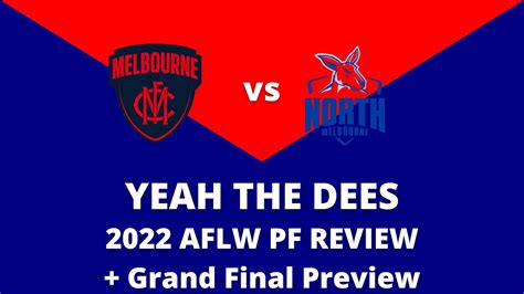 2022 Aflw Preliminary Final Review S7 Grand Final Preview Youtube