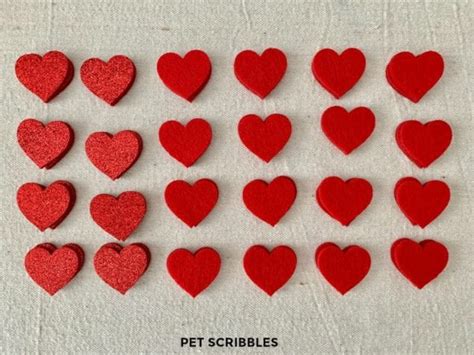 Easy No Sew Felt Heart Garland For Valentines Day Garden Sanity By