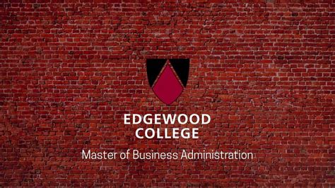 Accredited Mba Degree In Wisconsin Edgewood College Youtube