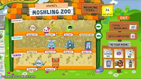 Moshi Monsters Moshling Zoo Clean Your Moshings Youtube