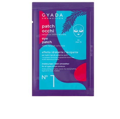 Patch Occhi Idratanti Leviganti N Gyada Cosmetics Bio