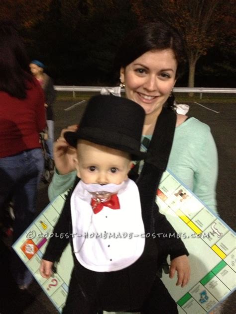 Coolest Baby Halloween Costume Rich Uncle Pennybags From Monopoly