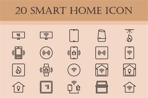 Smart Home Icon Graphic By Bennynababan Creative Fabrica