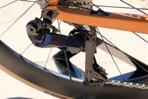 First Look Shimano Ultegra R Wireless Di Speed Road Bike Action