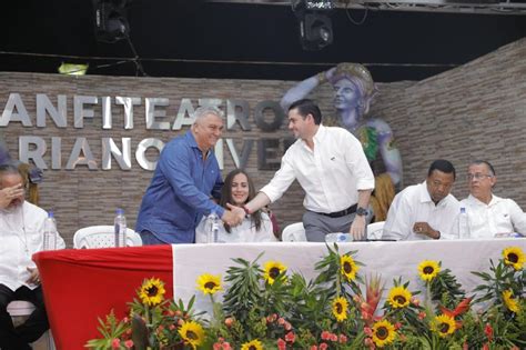 Vicepresidente de la República José Gabriel Carrizo Jaén inauguró la