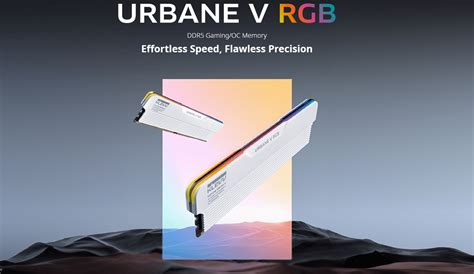 KLEVV Unveils The All New URBANE V RGB DDR5 Gaming OC Memory Funky Kit